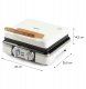DOMO DO9280W Gofrownica, 1520W, 2 duże gofry, regulacja temperatury, biała 2