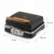 DOMO DO9281W Gofrownica, 1520W, 2 duże gofry, regulacja temperatury, czarna 2