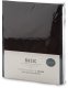 Prześcieradło z gumką Basic 100x200 +30 cm bawełna czarne 2
