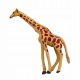 Zestaw Mini Figurki Dzikie Zwierzęta Żyrafa Zebra Lew 6-8cm 6szt 3