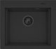 Zlew SIROS (57x51,5) 1B Black Edition + Bateria FLEXOS 1