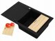 Zlew SPARTA PLUS LUX (78X48) 1B 1D, volcano Black Edition 3