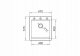 Zlew SIROS (47x51,5) 1B, wanilia 2