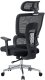 Krzesło biurowe Hedo Fotel biurowy z blokad bujania czarny obrotowy EP - Breeze Plus 90 3