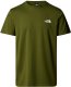Koszulka The North Face M Simple Dome Tee męska : Kolor - Oliwkowy, Rozmiar - S 1
