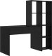 Biurko vidaXL Czarne 138.5 cm x 55 cm 6
