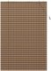 vidaXL Żaluzje i rolety z zasłonami Brązowy 140 x 220 cm Bambus 2