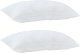 vidaXL Poduszki 2 pcs Biały 40 x 80 cm 1