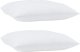 vidaXL Poduszki 2 pcs Biały 60 x 70 cm 3