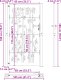 vidaXL vidaXL Brama ogrodowa Inny Czarny 105 x 175 cm Stal Malowana Proszkowo 6