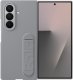 Samsung Etui z podstawką Silicone Case + 2x folia antyrefleksyjna do Galaxy Z Fold7, szare 1