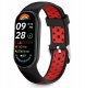 Pasek Tech-Protect IconBand Air Xiaomi Smart Band 8 / 9 / 10 / NFC Black/red 1
