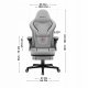 Fotel Huzaro Force 4.6 szary 11