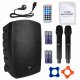 V-TONE BQ12 GO MP3 kolumna aktywna akumulatorowa c 1