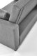 Sofa rozkładana z funkcją spania PAULINIO szara HALMAR 11