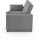 Sofa rozkładana z funkcją spania PAULINIO szara HALMAR 4
