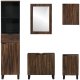 vidaXL Zestaw mebli łazienkowych 5 pcs Biały 38 x 33 x 160 cm 8