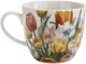 Kubek porcelanowy 460 ml Tulipany w koszyczku 5