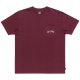 Billabong Stacked Arch Tee EBYZT00175-RSN0 Bordowe M 1