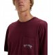 Billabong Stacked Arch Tee EBYZT00175-RSN0 Bordowe M 3