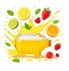 5x Butelki Szklane Świnka George 350ml na Nalewki Alkohol Prezent Pojemnik 4