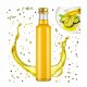 50X Butelki Szklane DORICA 250ml BEZBARWNE na Oliwę Ocet z DOZOWNIKIEM 7