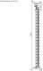 Organizer kabli / maskownica do biurka Nano RS, 1345mm, czano czerwony, RS125 8