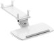 Maclean Uchwyt na klawiaturę podbiurkowy , regulowany, max. 5kg, biały, MC-156 W 2