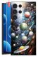 ETUI do Samsung Galaxy S24 Ultra | WZORY | SILIKONOWE MATT CASE + SZKŁO 9H 1
