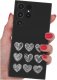 ETUI do Samsung Galaxy S25 Ultra WZORY | SILIKONOWE MATT CASE + SZKŁO 9H 2