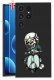 ETUI do Samsung Galaxy S25 Ultra WZORY | SILIKONOWE MATT CASE + SZKŁO 9H 1