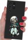 ETUI do Samsung Galaxy S25 Ultra WZORY | SILIKONOWE MATT CASE + SZKŁO 9H 2