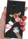 ETUI do Samsung Galaxy S25 Ultra WZORY | SILIKONOWE MATT CASE + SZKŁO 9H 2