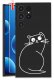 ETUI do Samsung Galaxy S25 Ultra WZORY | SILIKONOWE MATT CASE + SZKŁO 9H 1