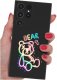 ETUI do Samsung Galaxy S25 Ultra WZORY | SILIKONOWE MATT CASE + SZKŁO 9H 2