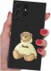 ETUI do Samsung Galaxy S25 Ultra WZORY | SILIKONOWE MATT CASE + SZKŁO 9H 2