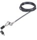 Linka zabezpieczająca StarTech .com 25-Pack Universal Laptop Lock 6.6ft (2m), Master Keyed Locking Cable, Computer Security, Compatible w/Noble Wedge/Nano/K-Slot, Anti-Theft Cut-Resistant Cable - zamek kablowy zabezpieczający - czarny & srebrny - 2 m - zg 1