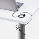 Linka zabezpieczająca StarTech .com 25-Pack Universal Laptop Lock 6.6ft (2m), Master Keyed Locking Cable, Computer Security, Compatible w/Noble Wedge/Nano/K-Slot, Anti-Theft Cut-Resistant Cable - zamek kablowy zabezpieczający - czarny & srebrny - 2 m - zg 6