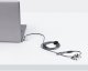 Linka zabezpieczająca StarTech .com 25-Pack Universal Laptop Lock 6.6ft (2m), Master Keyed Locking Cable, Computer Security, Compatible w/Noble Wedge/Nano/K-Slot, Anti-Theft Cut-Resistant Cable - zamek kablowy zabezpieczający - czarny & srebrny - 2 m - zg 7