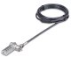 Linka zabezpieczająca StarTech .com 25-Pack Laptop Lock, Compatible w/Noble Wedge/Nano/K-Slot - zamek kablowy zabezpieczający - srebrny, czarny - 2 m - zgodny z TAA (Packung mit 25) 1