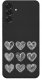 ETUI do Samsung A56 5G | WZORY | SILIKONOWE MATT CASE + SZKŁO 9H 3