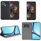 krainaGSM Etui do Realme Note 60 MAGNET WZORY CASE PORTFEL + SZKŁO 9H 2