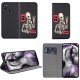 krainaGSM Etui do Samsung Galaxy M21 MAGNET WZORY CASE PORTFEL + SZKŁO 9H 2