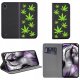 Etui do Samsung Galaxy A10 MAGNET WZORY CASE PORTFEL + SZKŁO 9H 2