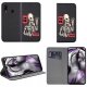 krainaGSM Etui do Samsung Galaxy A20e MAGNET WZORY CASE PORTFEL + SZKŁO 9H 2