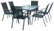 Domoletti OUTD FURNIT SET 6 CHAIR 1 TABL BL HC-891 1