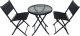 OUTDOOR FURNITUR SET TABLE WITH 2 CHAIRS 1