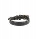 Obro�a sk�rzana, S: 33-40 cm/20 mm, czarny 2