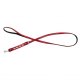 Smycz dla psa, wz�r pieski west, 10MM/120CM czerwona 2