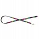 Smycz dla psa, kolorowe �apki, ta�ma polipropylenowa, 16mm/120cm 1